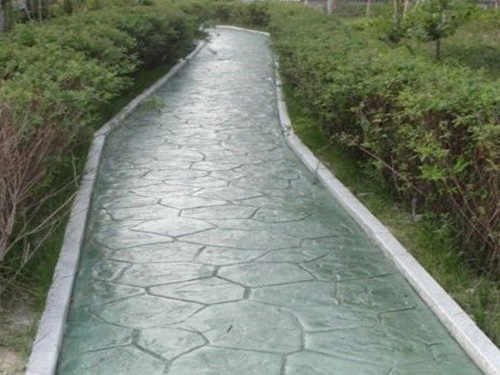 藝術(shù)壓模地坪